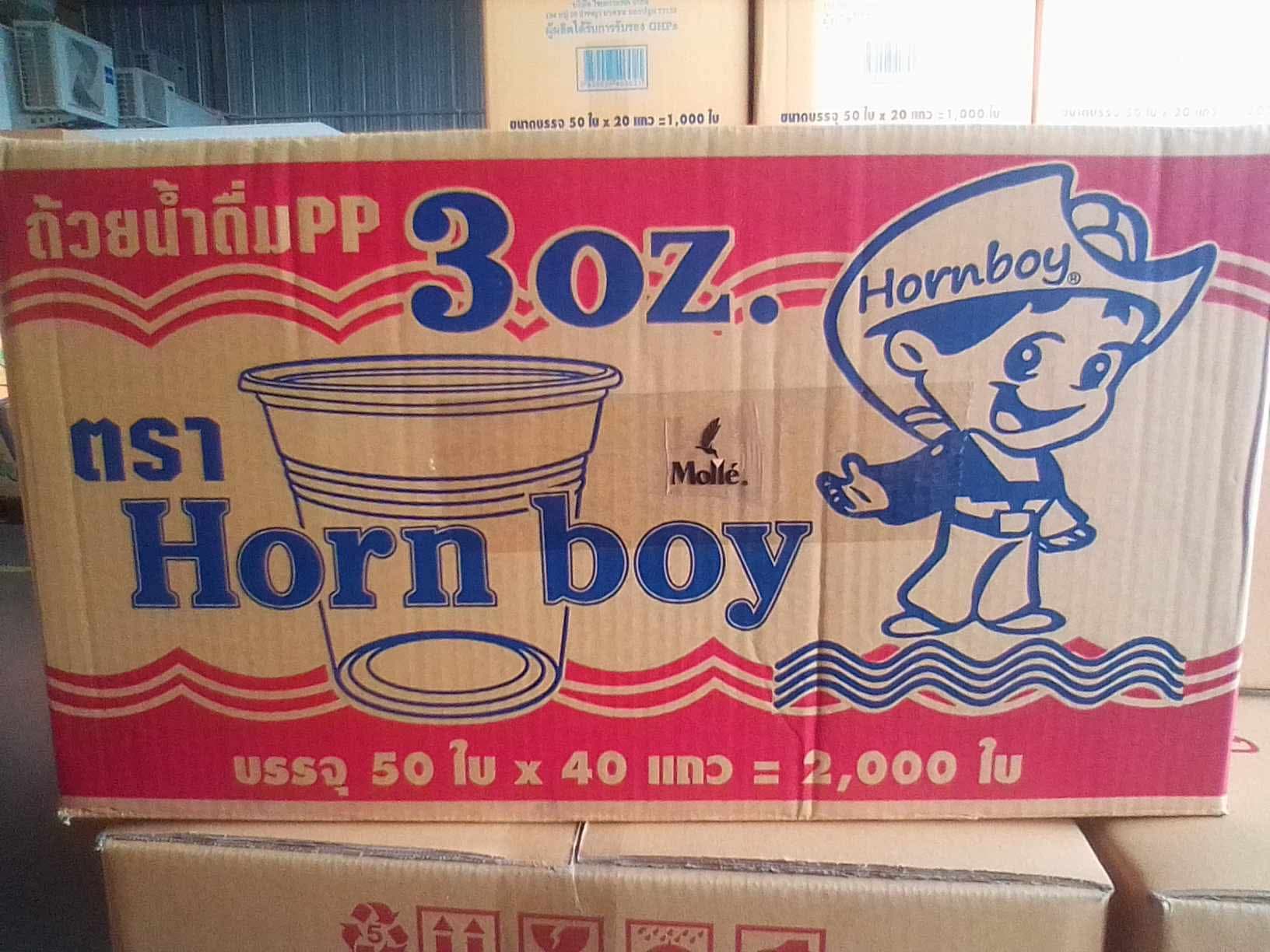 ถ้วยน้ำ3 OZ.พิมพ์ลายThe KOI-HBตราHB(50x40แถว 2,000ชื้น)