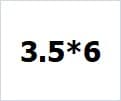 ถุงพลาสติก PP 3.5*6