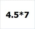 ถุงพลาสติก PP 4.5*7