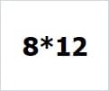 ถุงพลาสติก PP8*12