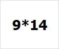 ถุงพลาสติก PP 9*14