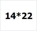 ถุงพลาสติก PP 14*22